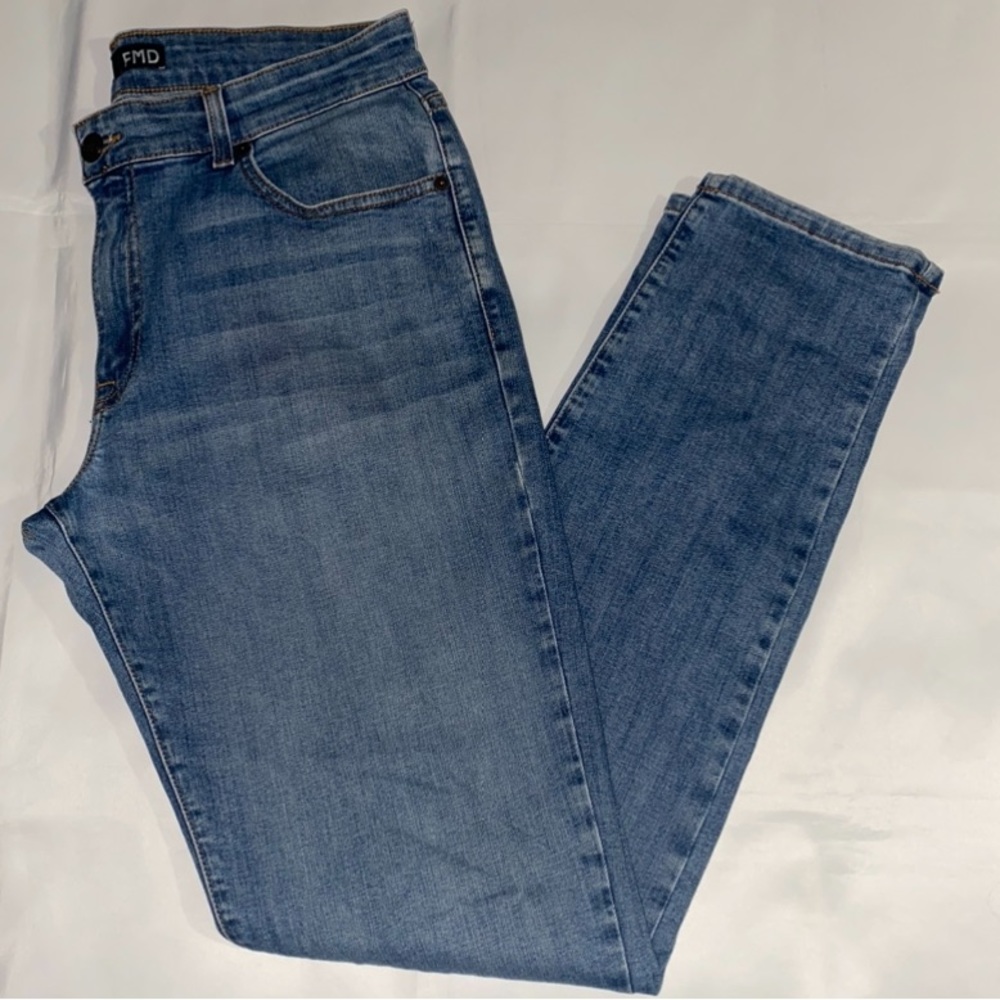 FMD Nate Slim Fit Tapered Leg Blue Jeans